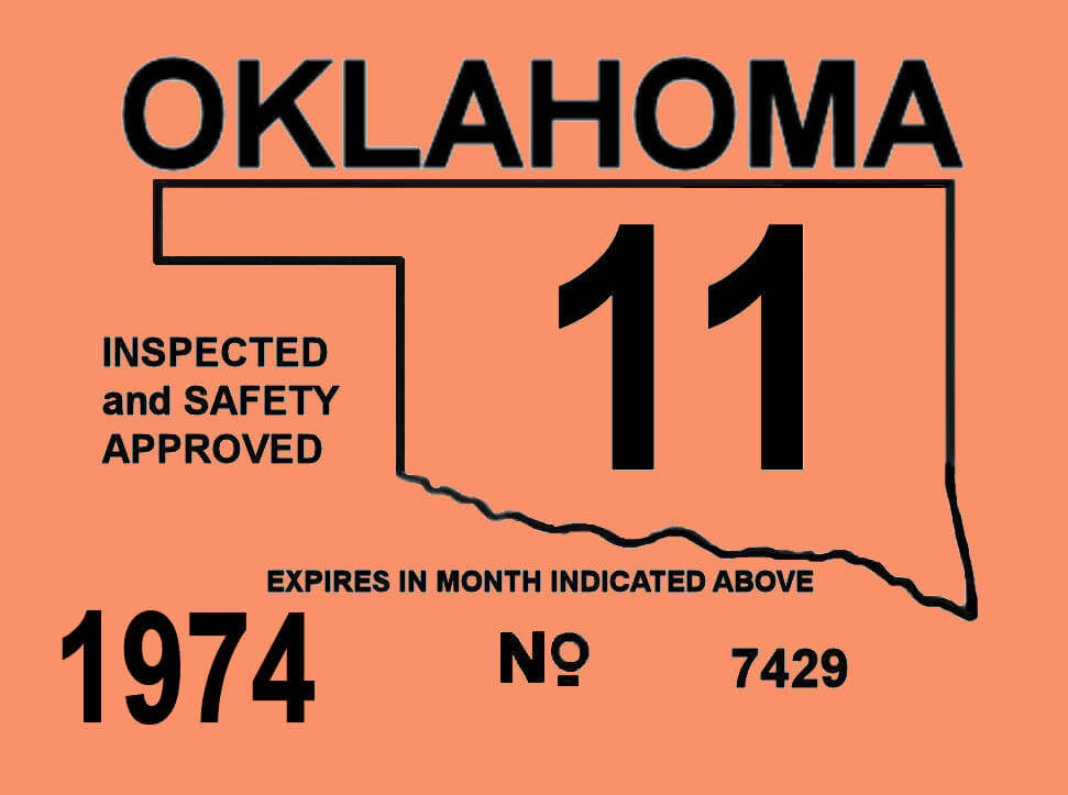 (image for) 1974-11 Oklahoma Inspection Station